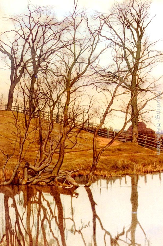 William Fraser Garden Views From The River Bank